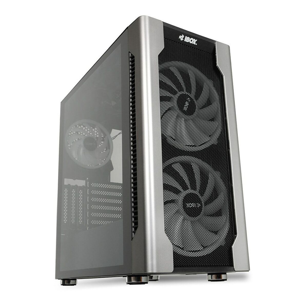 ATX semi-tornikotelo Ibox CHIRON ZH68 Musta